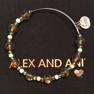 ✨Alex and Ani ✨ Green Bangle ✨